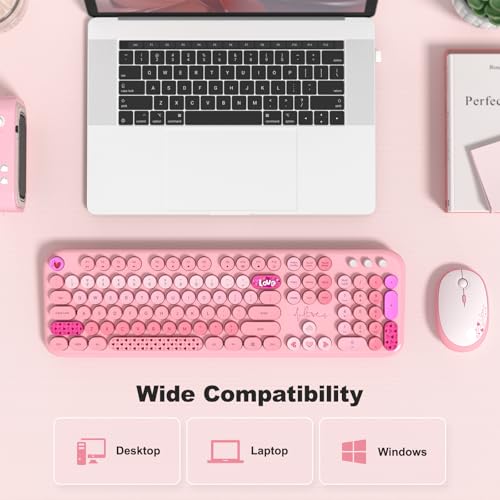 MOFII Retro Keyboard & Mouse Combo at 50% OFF - Image 5