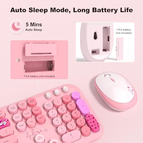 MOFII Retro Keyboard & Mouse Combo at 50% OFF - Image 7