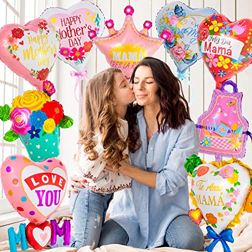 30% Off 12 Pcs Mother's Day Foil Balloons - Image 2