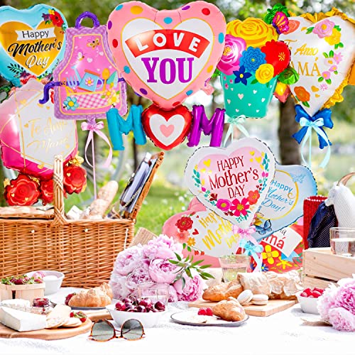 30% Off 12 Pcs Mother's Day Foil Balloons - Image 3