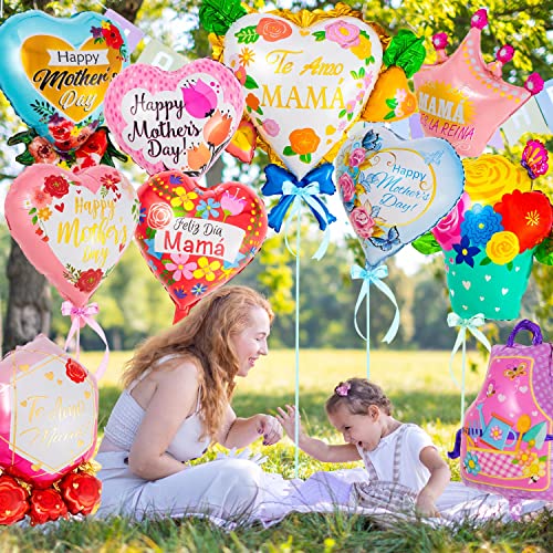 30% Off 12 Pcs Mother's Day Foil Balloons - Image 4