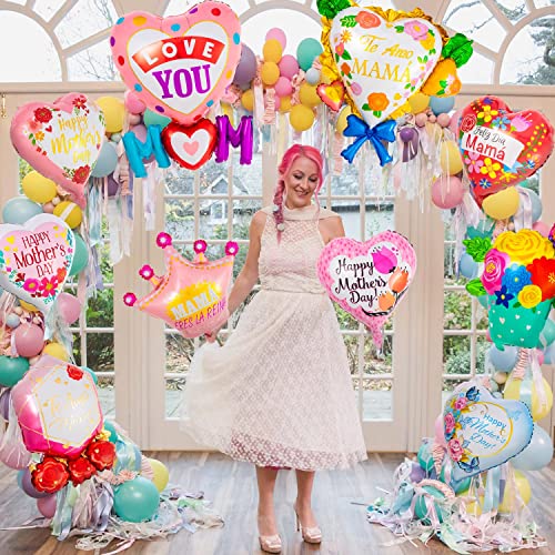 30% Off 12 Pcs Mother's Day Foil Balloons - Image 5
