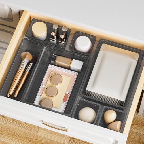 33% Off SpaceHacks 15-Piece Clear Drawer Organizer Set - Image 7
