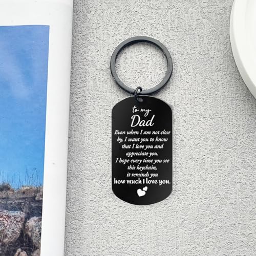 50% Off Dad Keychain - Heartfelt Gift from Daughter/Son - Image 5