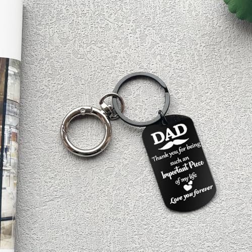 50% Off Dad Keychain - Heartfelt Gift from Daughter/Son - Image 6