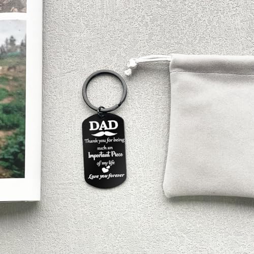 50% Off Dad Keychain - Heartfelt Gift from Daughter/Son - Image 7