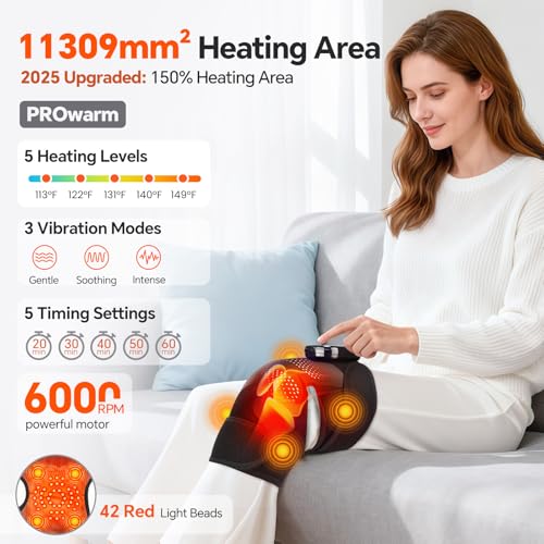 Cordless Heated Knee Massager 53% Off w/ Code - Image 5