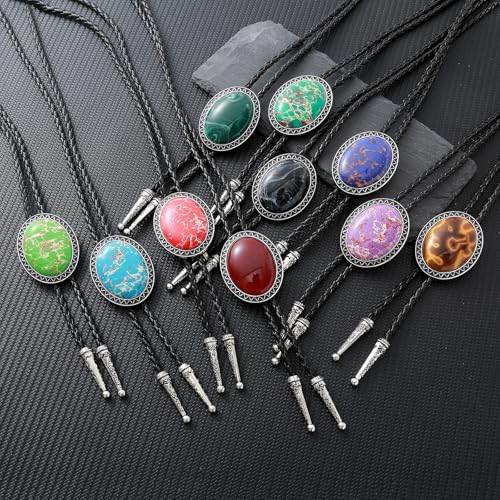 80% Off HL YMPONY Bolo Tie - Various Colored Stones - Image 5