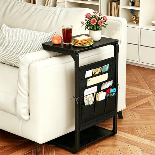 32% Off Vovonusy C-Shaped Side Table Set with Storage - Image 7