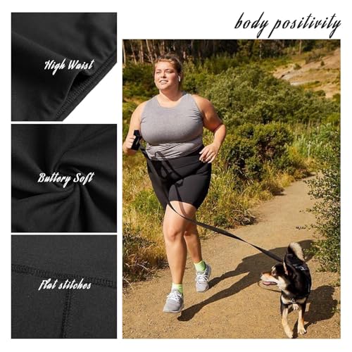 46% Off QGGQDD Plus Size Biker Shorts 3-Pack - Image 3