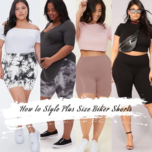 46% Off QGGQDD Plus Size Biker Shorts 3-Pack - Image 4
