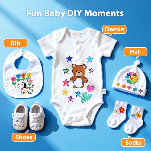 50% Off KERIFI 20-Color Fabric Markers for Clothes - Image 3