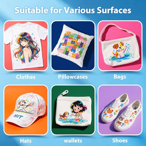 50% Off KERIFI 20-Color Fabric Markers for Clothes - Image 5