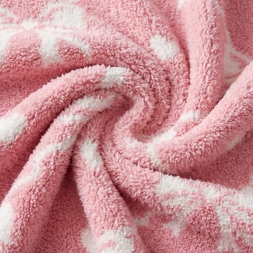 42% Off WRENSONGE Pink Diamond Bowknot Throw Blanket - Image 6