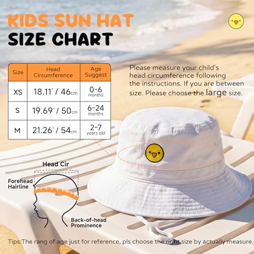 33% Off RIVBOS Baby Sun Hat UPF 50+ for 0-7 Years - Image 2