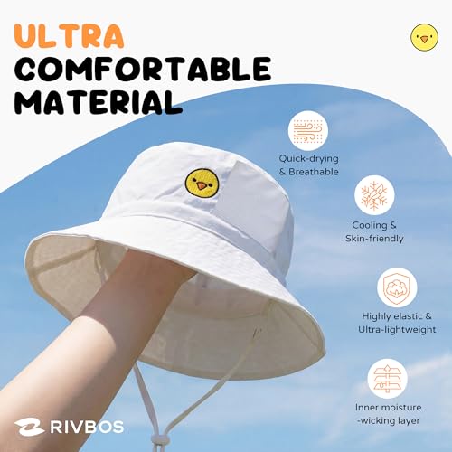 33% Off RIVBOS Baby Sun Hat UPF 50+ for 0-7 Years - Image 5