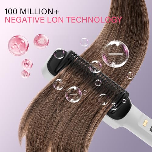 50% Off Hair Straightener Brush with Built-In Comb - Image 4