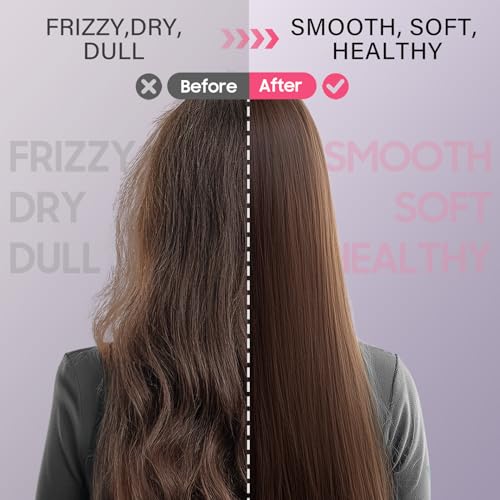 50% Off Hair Straightener Brush with Built-In Comb - Image 7