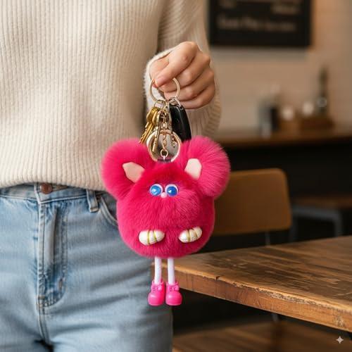 50% Off Jekvill Cute Plush Keychain for Women - Image 3