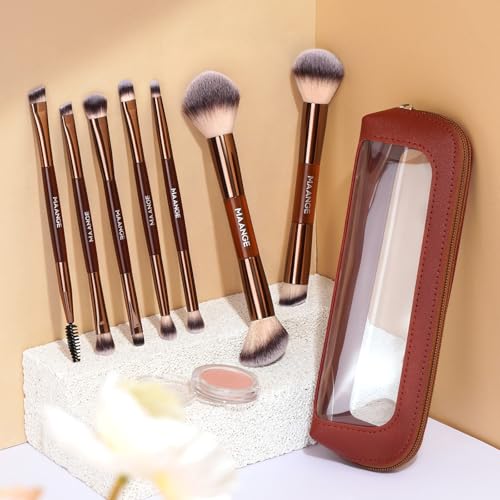 MAANGE 7-Piece Brush Set with Bag – Reg $19.49 - Image 2