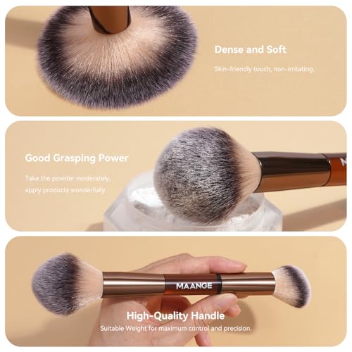 MAANGE 7-Piece Brush Set with Bag – Reg $19.49 - Image 4