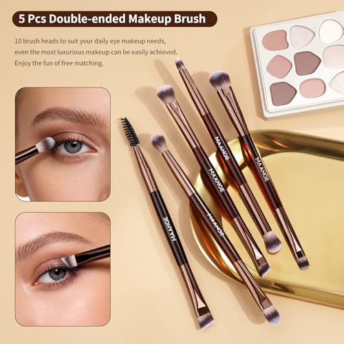 MAANGE 7-Piece Brush Set with Bag – Reg $19.49 - Image 5