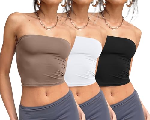 22% Off Trendy Queen 3-Pack Tube Tops - Image 1