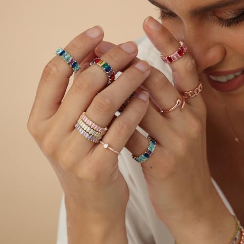 50% Off AFFY Rainbow Eternity Ring - Only $23.00 - Image 4