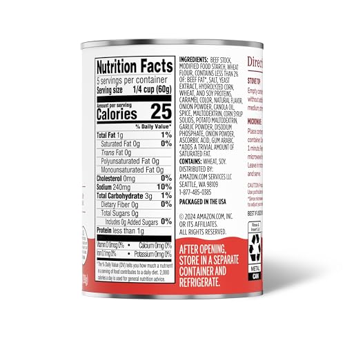 Save 38% on Amazon Grocery Beef Gravy 10.5 oz - Image 2