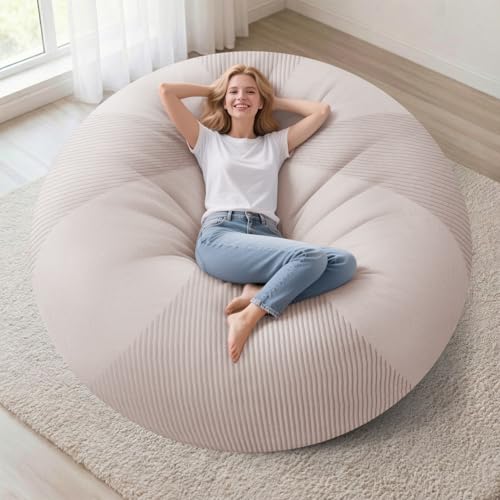 39.99 Homguava 5FT Bean Bag Chair for Adults - Image 1