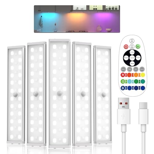 50% Off 5-Pack Under Cabinet Lights with Remote
