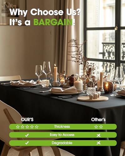 31% Off Pureegg Plastic Table Cloths 6 Pack - Reg 12.99 - Image 6