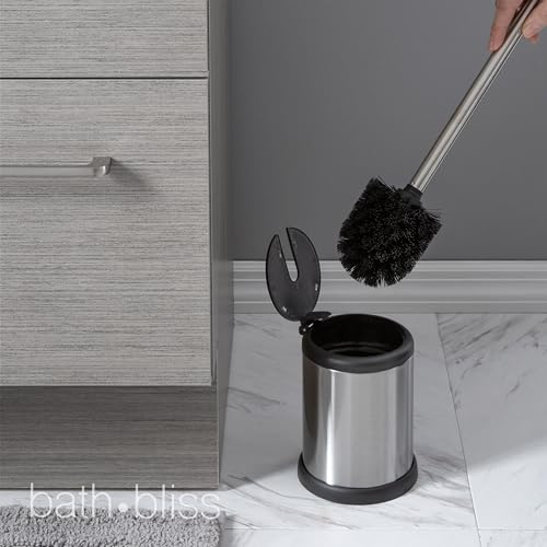 Bath Bliss Toilet Brush Set: 50% Off + Self-Closing Lid - Image 4