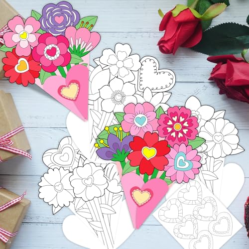 38% Off Fancy Land Valentine Flower Bouquet Craft Kit - Image 7