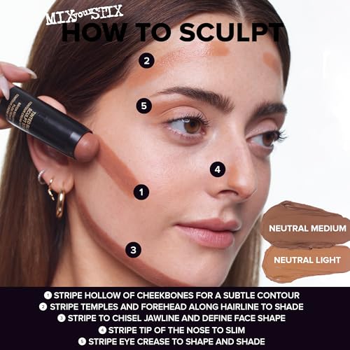 53% Off Nudestix Tinted Blur Sculpt Stick – Natural Contour - Image 4