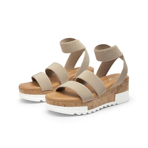 41% Off Athlefit Women's Platform Wedge Sandals - Image 1