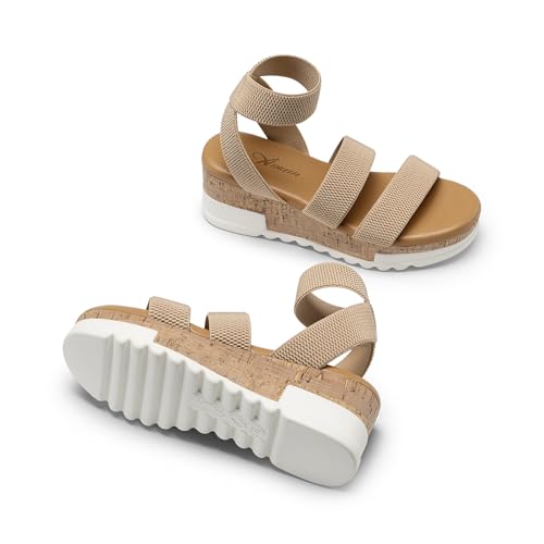 41% Off Athlefit Women's Platform Wedge Sandals - Image 4