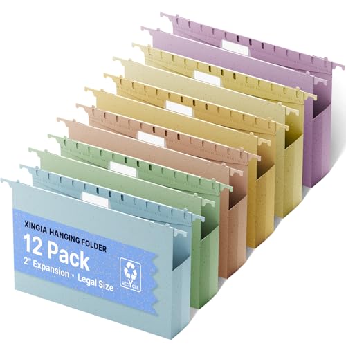 50% Off XINGIA Legal Size Hanging File Folders, 12-Pack - Image 1