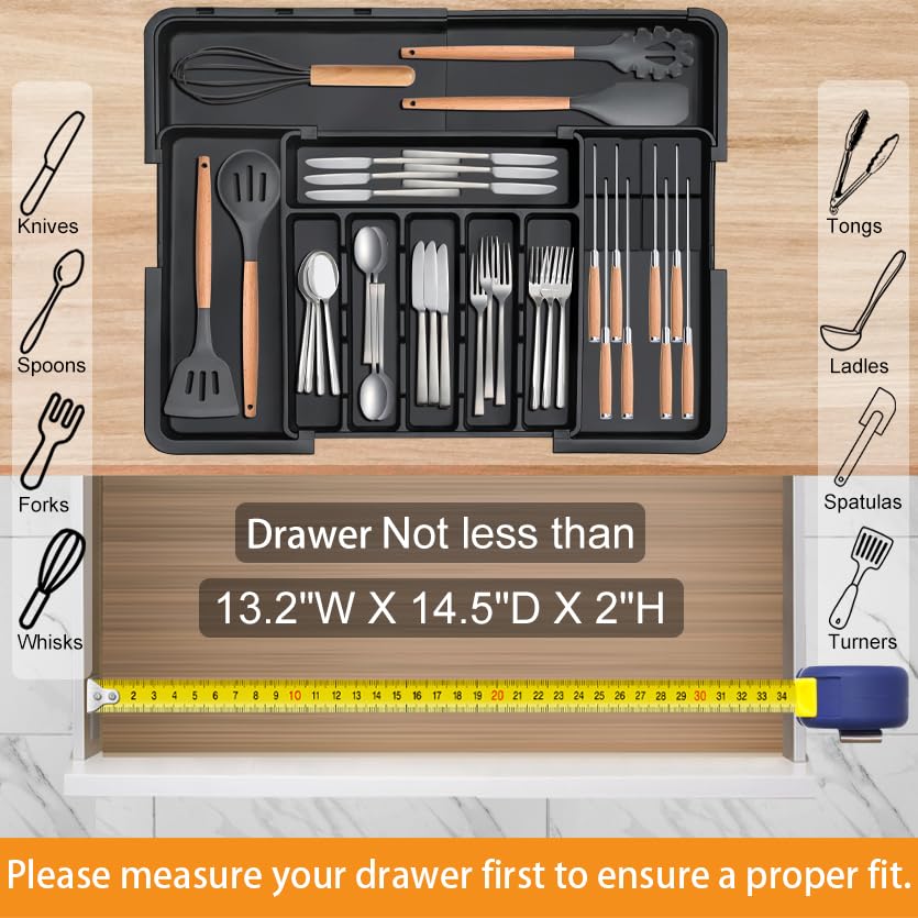 50% Off Expandable Cutlery Drawer Organizer – Starts at $9.49 - Image 6