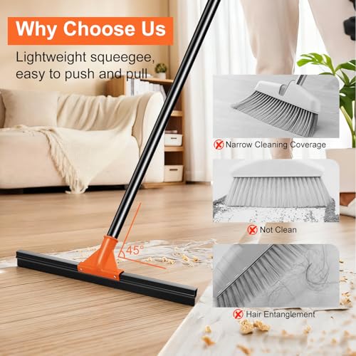 23% Off Heavy Duty Floor Squeegee with 18-Inch Rubber Blade - Image 5