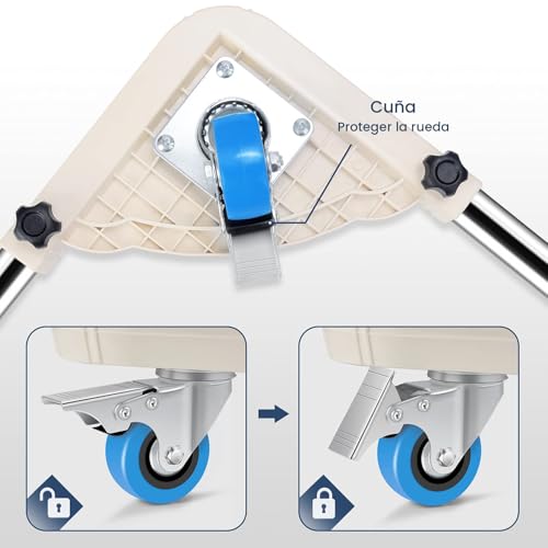 Save 23%: SPACECARE Mini Fridge Rolling Stand with Wheels - Image 4