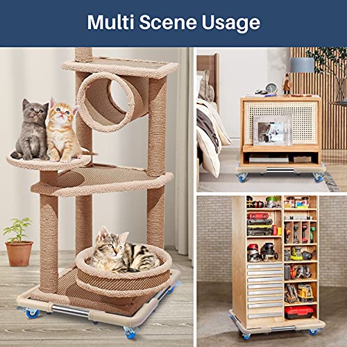 Save 23%: SPACECARE Mini Fridge Rolling Stand with Wheels - Image 6