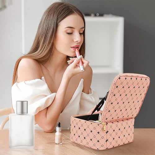 50% Off Travel Makeup Bag with 360° LED Mirror - Image 4