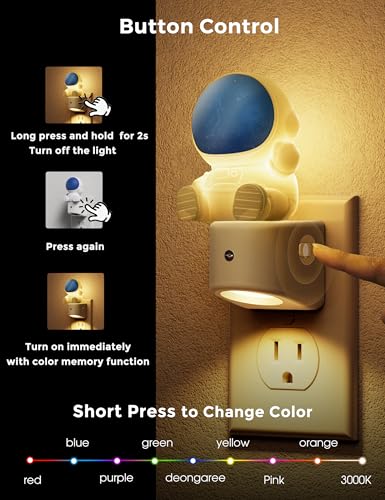 32% Off LOHAS LED 3D Astronaut Night Light for Kids - Image 3