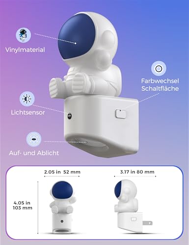 32% Off LOHAS LED 3D Astronaut Night Light for Kids - Image 7