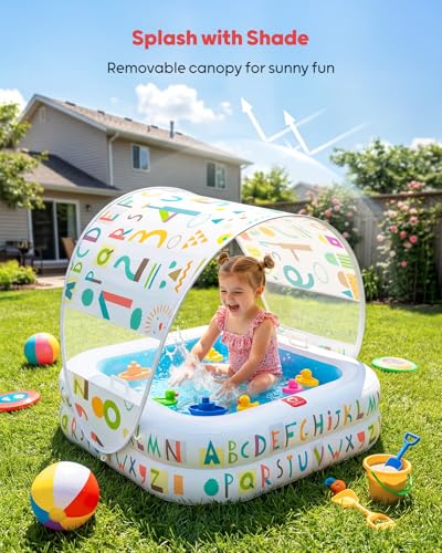 30% Off QPAU Baby Pool with Removable Canopy - Image 2
