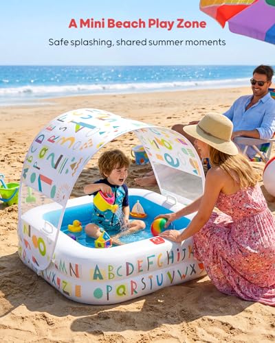 30% Off QPAU Baby Pool with Removable Canopy - Image 4