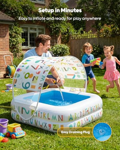 30% Off QPAU Baby Pool with Removable Canopy - Image 7