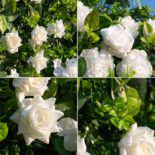 Luxury Artificial Flower Wall Backdrop - Premium 3D Silk Decor - Image 4