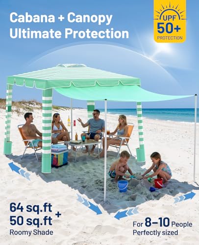 20% Off Rhino Valley Beach Cabana UPF 50+ Shade Tent - Image 3